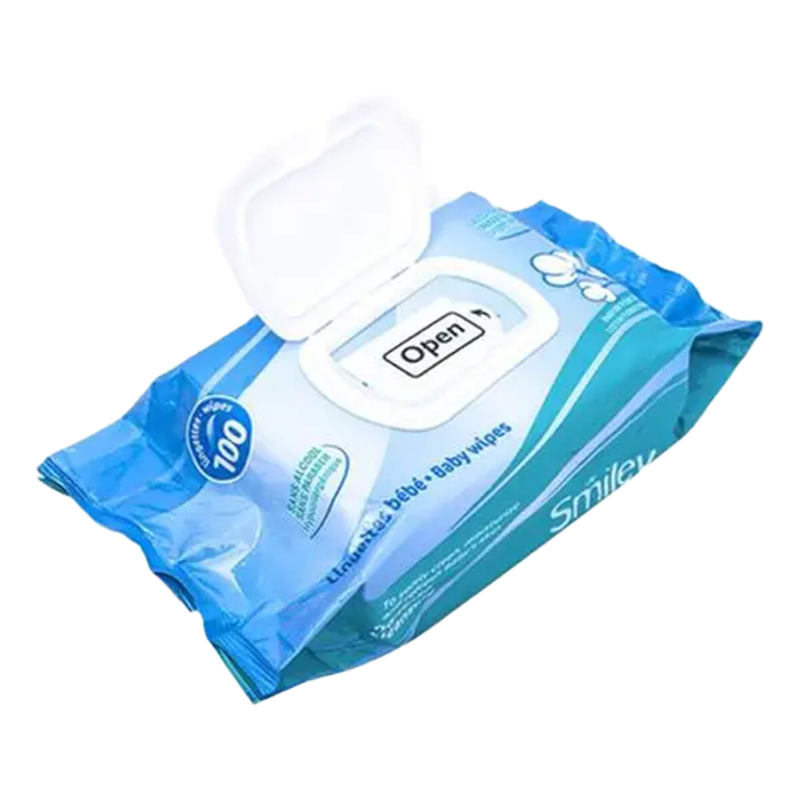 Lingettes pour bébé SMILEY*100
